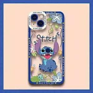 Disney Stitch Shockproof Soft Case (For iPhones) - Bear Hugs