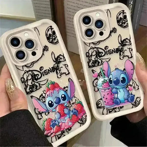 Disney Stitch Strawberry Case (For iPhones) - Bear Hugs