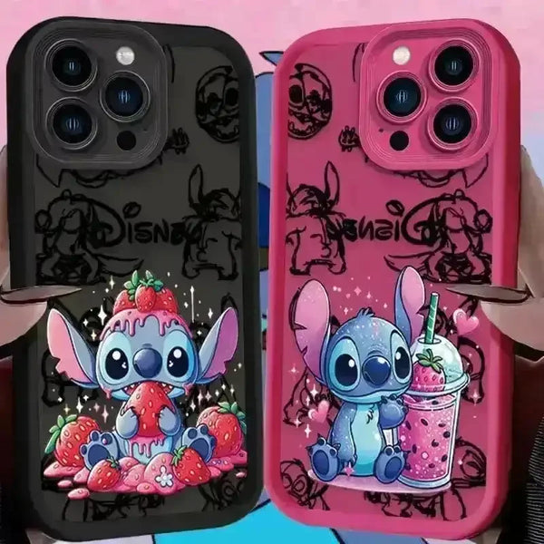 Disney Stitch Strawberry Case (For iPhones) - Bear Hugs