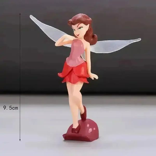 Disney Tinkerbell Flower Fairies Action Figure Set (7 pcs) - Bear Hugs