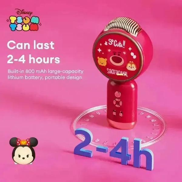 Disney YG-10 Fan Shaped Portable Karaoke Speaker - Bear Hugs