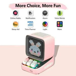 Divoom Ditoo Customisable Bluetooth Speaker - Bear Hugs