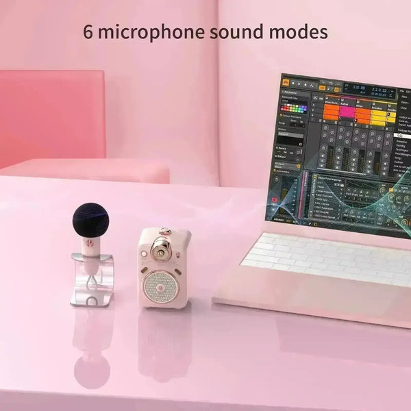 Divoom Fairy-OK Karaoke Speaker - Bear Hugs