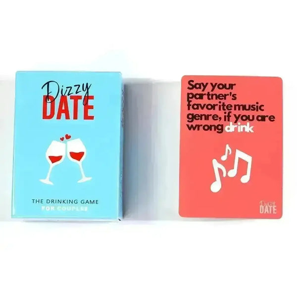 Dizzy Date Couple Card Game - Bear Hugs