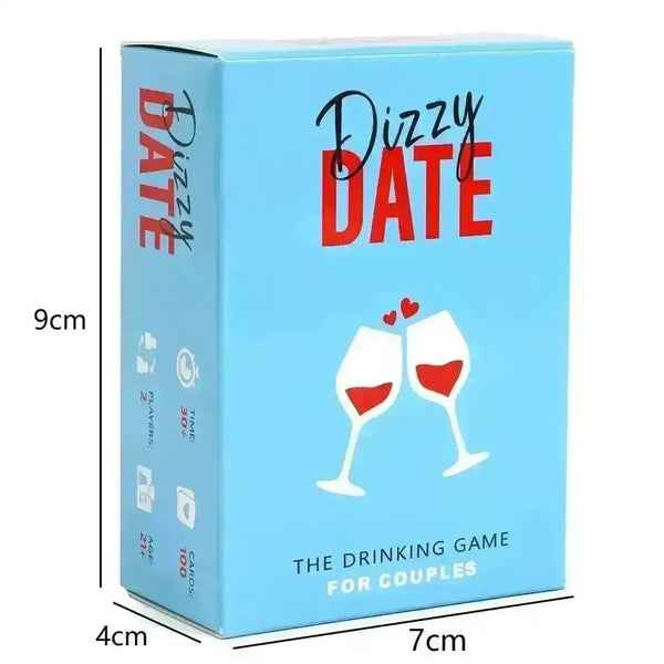 Dizzy Date Couple Card Game - Bear Hugs