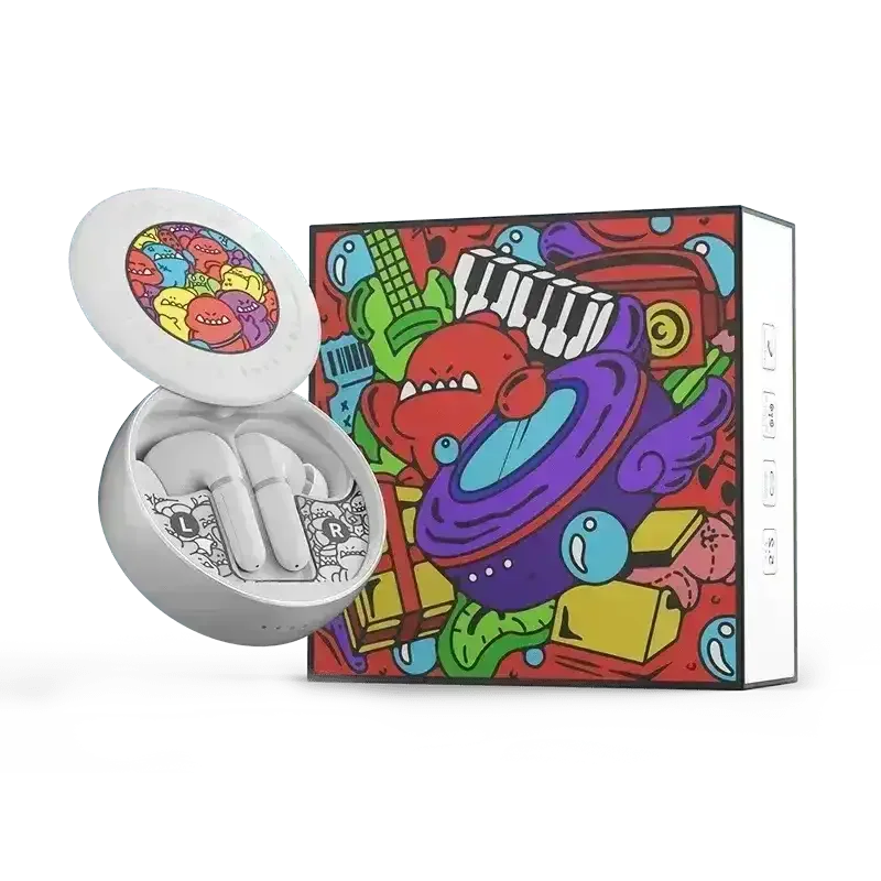 DMOOSTER D08 Wireless Earphones - Bear Hugs