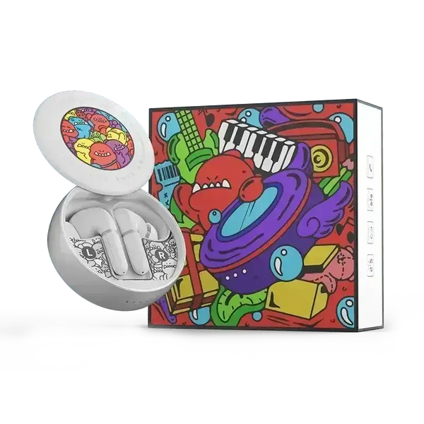DMOOSTER D08 Wireless Earphones - Bear Hugs