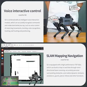 Dogzilla AI Programmable Robot Dog - S1 & S2 Model - Bear Hugs