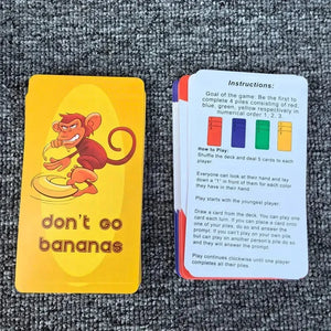 Don't Go Bananas Card Game - Bear Hugs