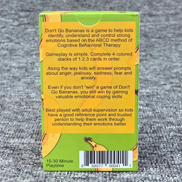 Don't Go Bananas Card Game - Bear Hugs