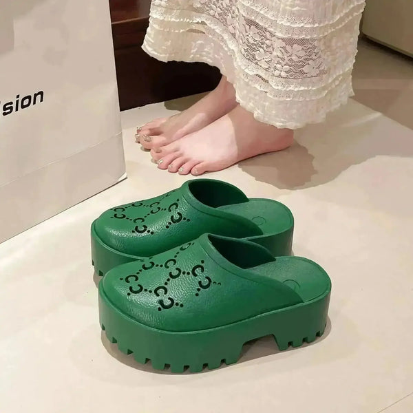 Double G Cross EVA Hole Sandals - Bear Hugs