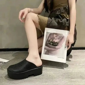 Double G Cross EVA Hole Sandals - Bear Hugs