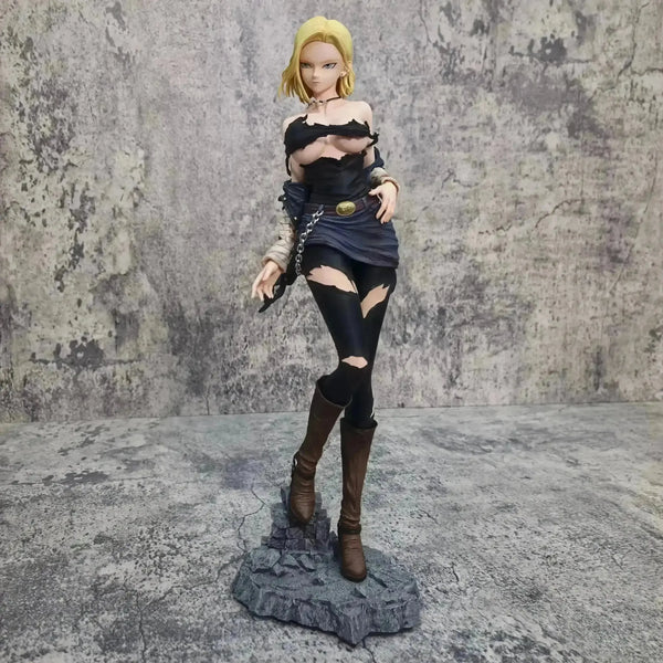 Dragon Ball Z Android 18 Action Figurine (30 cm) - Bear Hugs