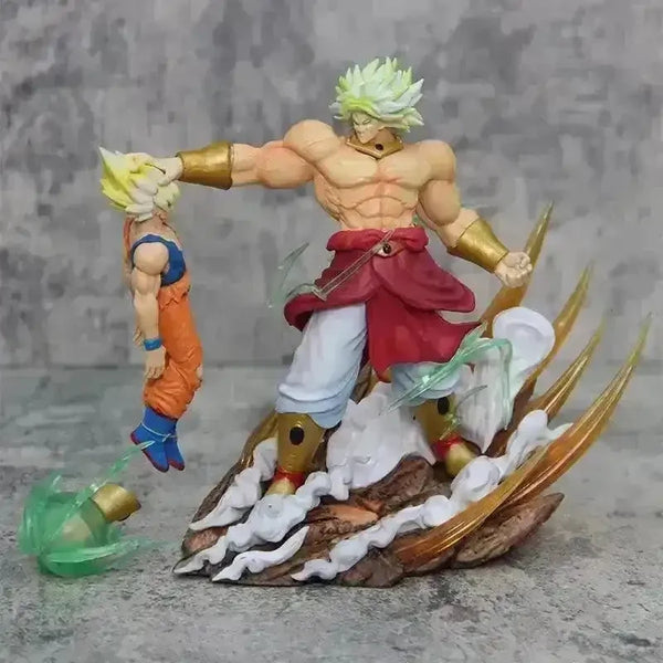 Dragon Ball Z Broly vs. Son Goku Action Figure (20 cm) - Bear Hugs