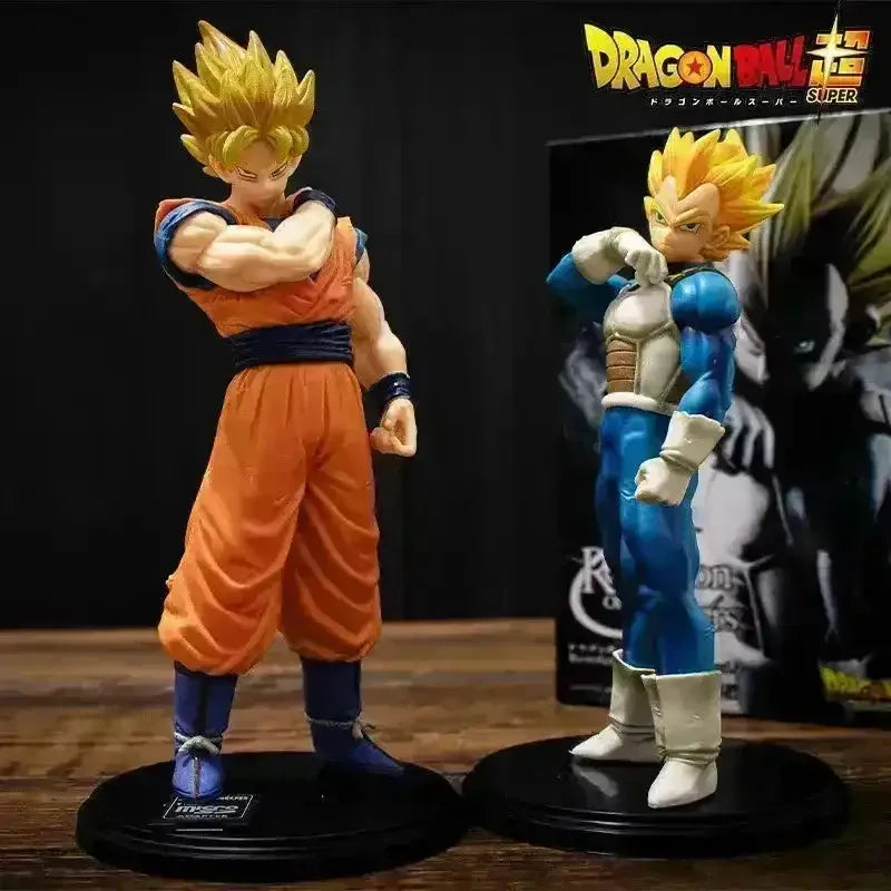 Dragon Ball Z Son Goku and Vegeta Figurines (22 cm) - Bear Hugs