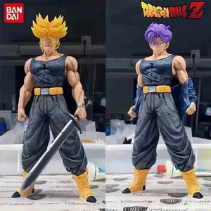 Dragon Ball Z Trunks and Super Saiyan Trunks Figurine (21 cm) - Bear Hugs