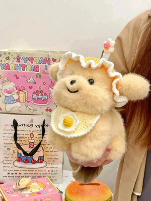 Dressed up Puppy Plushie (21 cm) - Bear Hugs