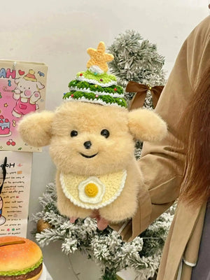 Dressed up Puppy Plushie (21 cm) - Bear Hugs