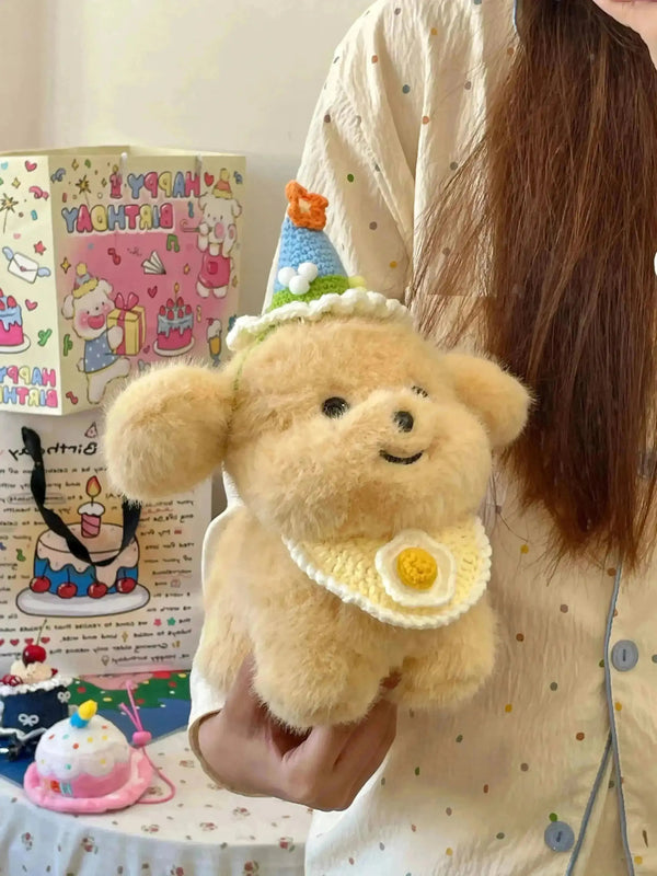 Dressed up Puppy Plushie (21 cm) - Bear Hugs