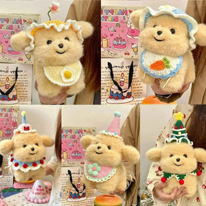 Dressed up Puppy Plushie (21 cm) - Bear Hugs