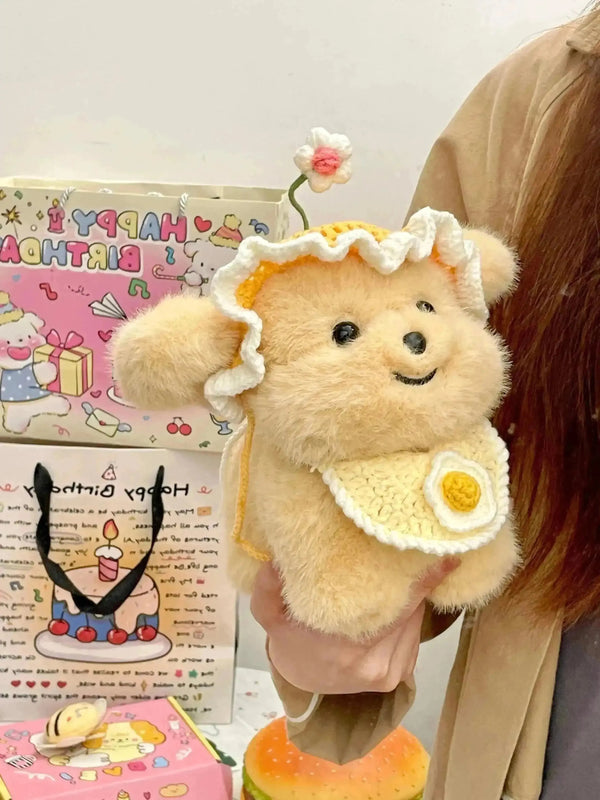 Dressed up Puppy Plushie (21 cm) - Bear Hugs