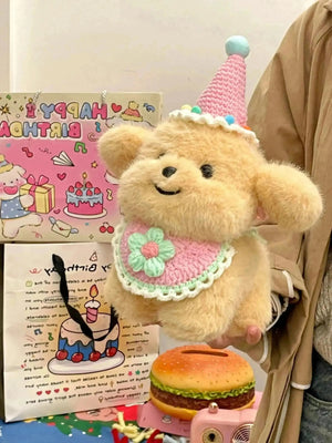 Dressed up Puppy Plushie (21 cm) - Bear Hugs