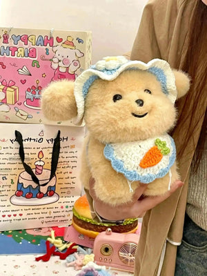 Dressed up Puppy Plushie (21 cm) - Bear Hugs