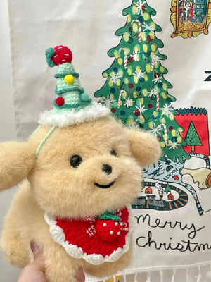 Dressed up Puppy Plushie (21 cm) - Bear Hugs