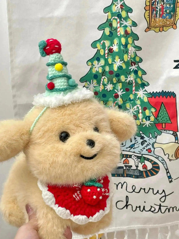Dressed up Puppy Plushie (21 cm) - Bear Hugs