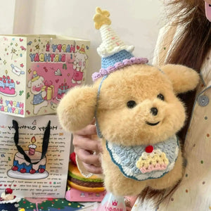 Dressed up Puppy Plushie (21 cm) - Bear Hugs