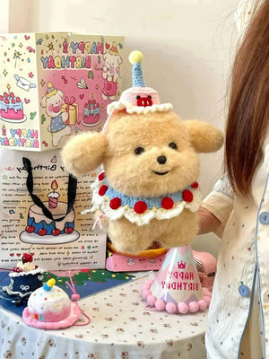 Dressed up Puppy Plushie (21 cm) - Bear Hugs