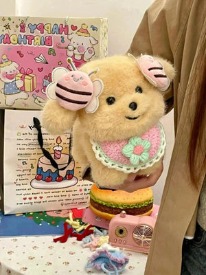 Dressed up Puppy Plushie (21 cm) - Bear Hugs