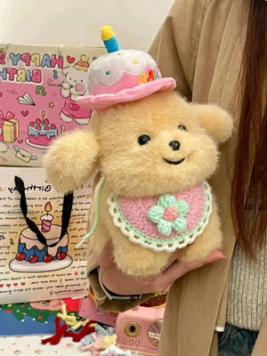 Dressed up Puppy Plushie (21 cm) - Bear Hugs