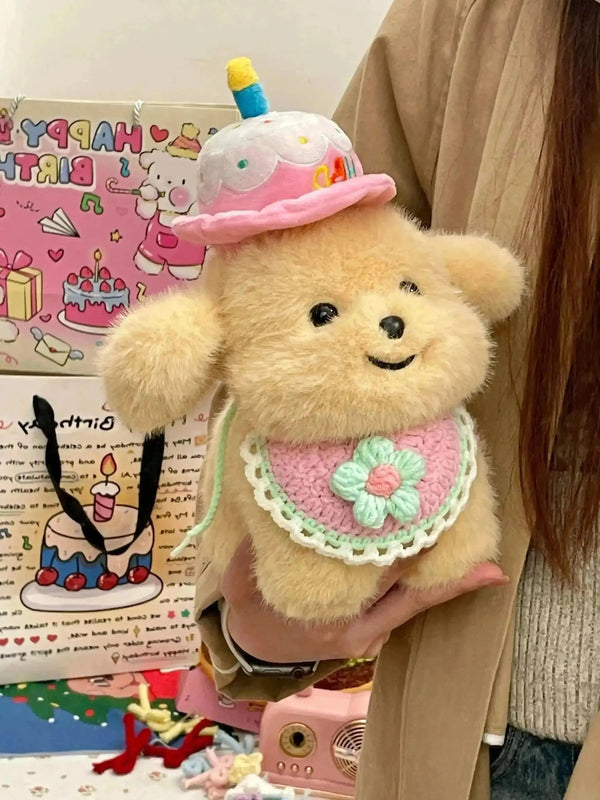 Dressed up Puppy Plushie (21 cm) - Bear Hugs