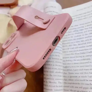 Dynamic Hand Band Silicone Case (For Samsung) - Bear Hugs