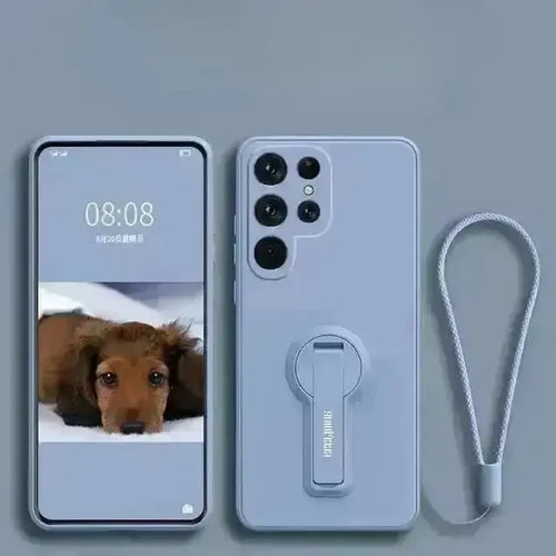 Dynamic Pastel Liquid Silicone Case (For Samsung) - Bear Hugs