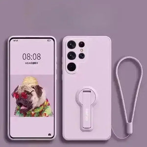 Dynamic Pastel Liquid Silicone Case (For Samsung) - Bear Hugs