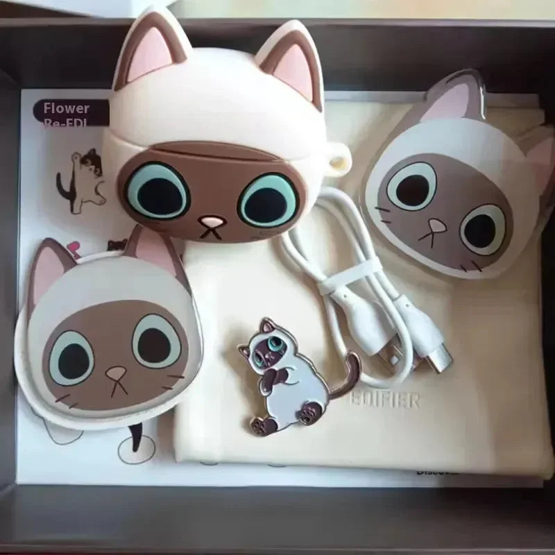 Edifier Zero Meow Cat Shaped Earphones - Bear Hugs