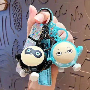 Egg Party Pendant Keychain - Bear Hugs