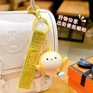 Egg Party Pendant Keychain - Bear Hugs