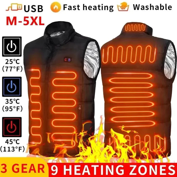 Electric Heated Vest Jacket - Bear Hugs