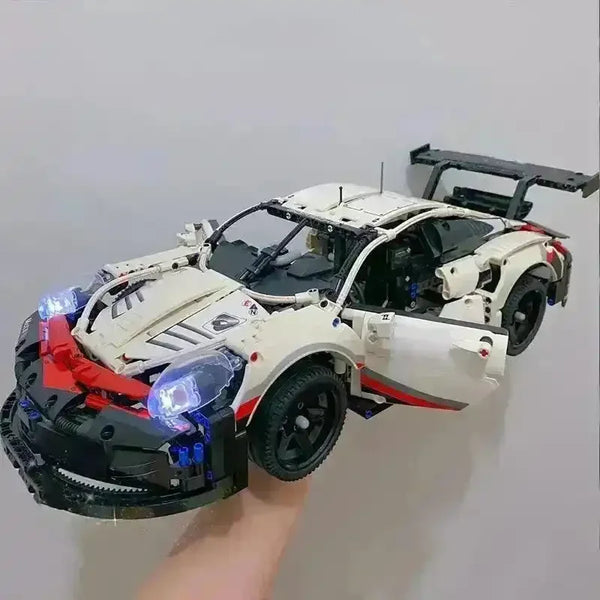Electric Sports RC Car Model Building Block Set - Bear Hugs