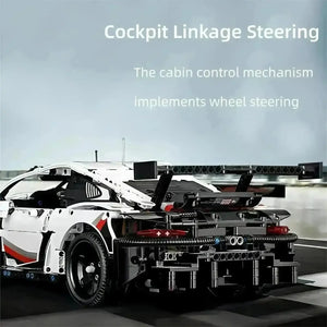 Electric Sports RC Car Model Building Block Set - Bear Hugs