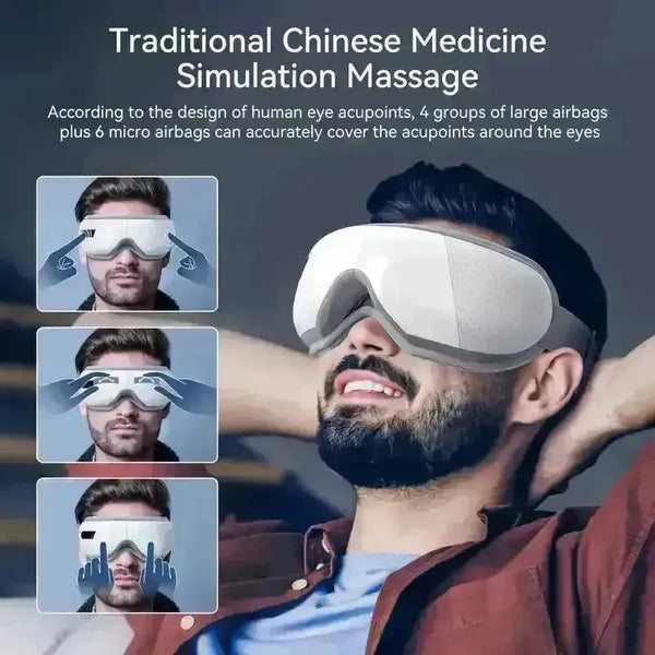 Electric Wireless Music Eye Massager - Bear Hugs