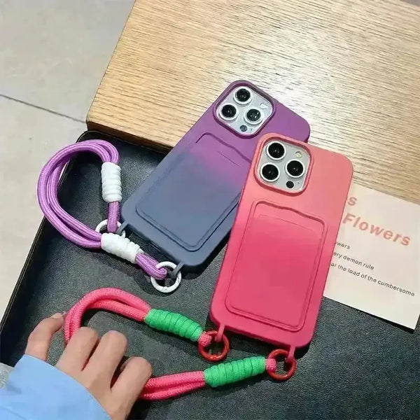 Elegant Gradient Phone Case (For iPhones) - Bear Hugs