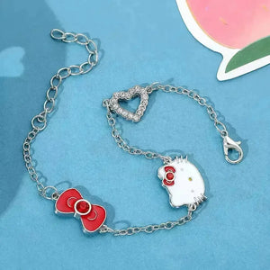 Elegant Hello Kitty Adjustable Bracelet - Bear Hugs