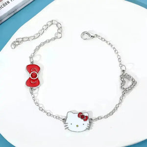 Elegant Hello Kitty Adjustable Bracelet - Bear Hugs