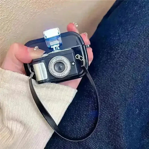 Emily in Paris Flash Camera AirPods Case - Bear Hugs