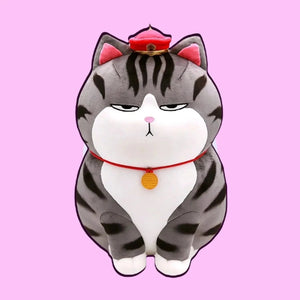 Emperor Crowned Cat Plushie - Bear Hugs
