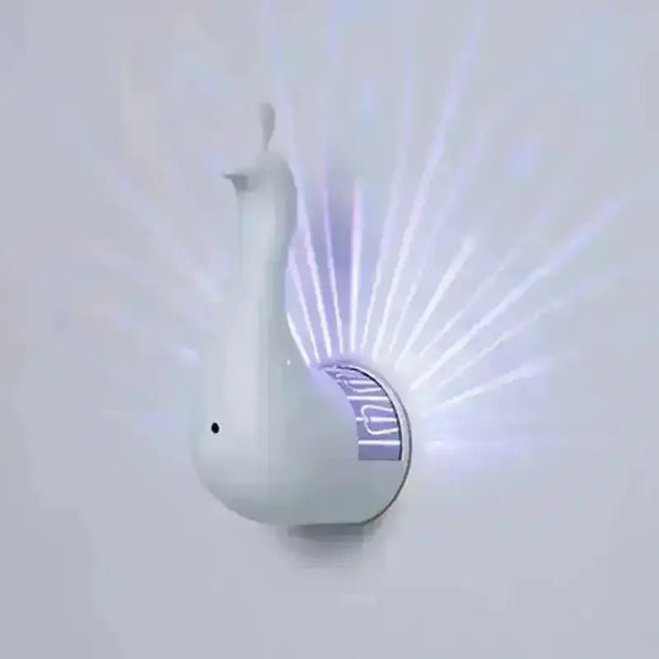 Enchanting Peacock Projection Lamp - Bear Hugs